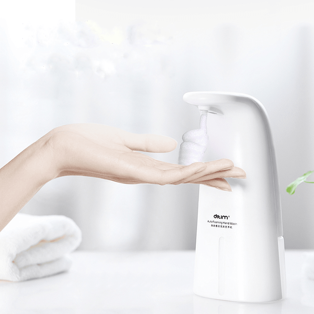 X3 Auto PIR Induction Liquid Soap Foaming Dispenser 250Ml Toushless Infrared Sensor Hand Washer Family Sterilization from Xiaomi Youpin - MRSLM