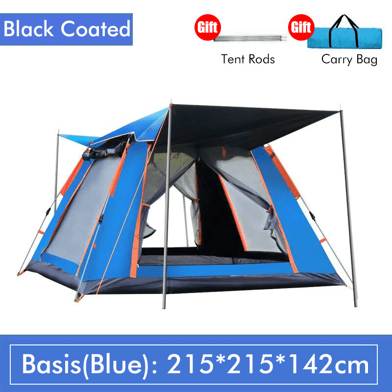 Ipree® 4-6 Person Tent Auto Setup Waterproof Windproof Ventilation Anti-Mosquito Camping Tent Carpa - MRSLM