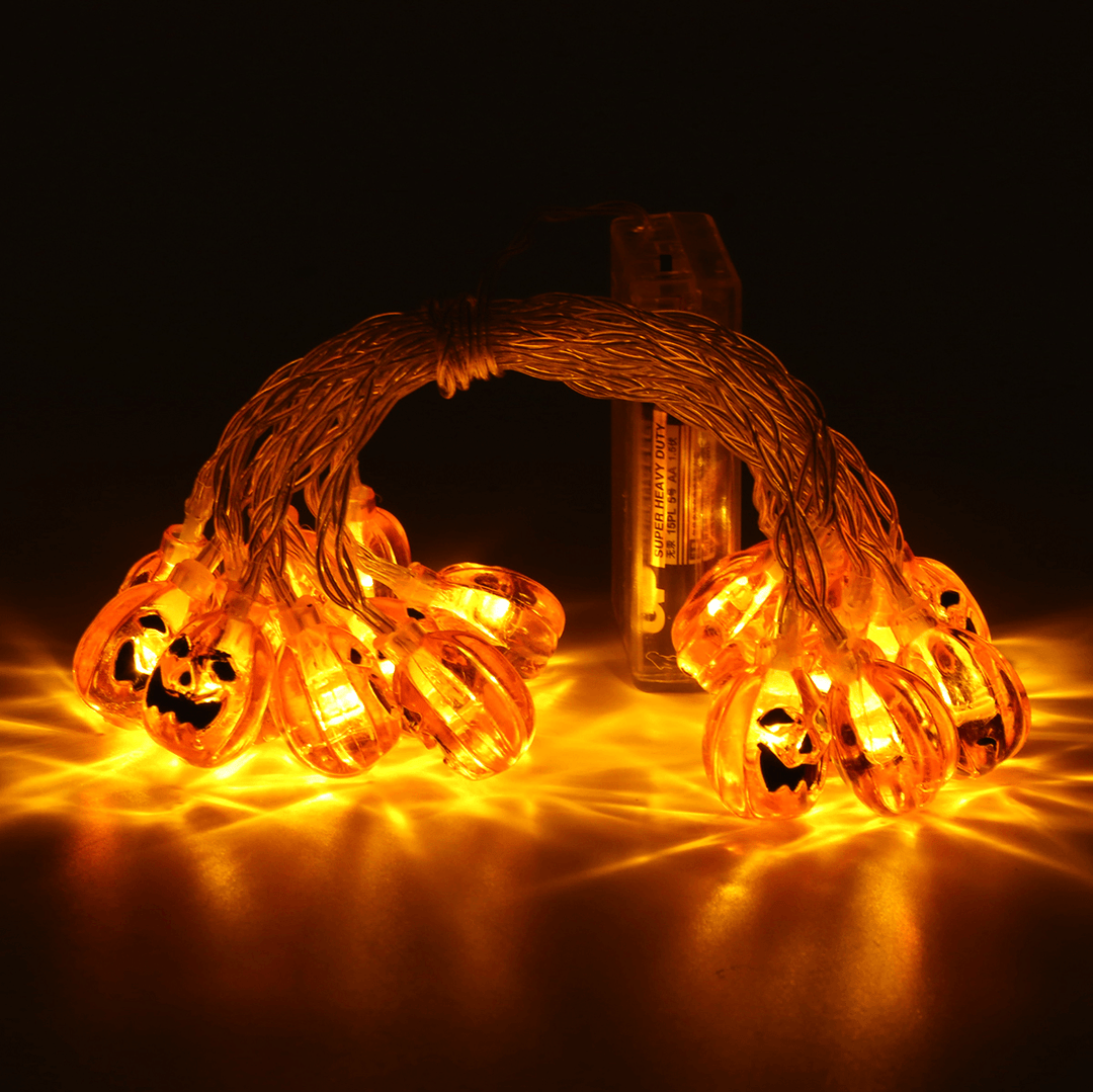 Halloween Lights Series Decorative Lights Battery Box Led Pumpkin Lights - MRSLM