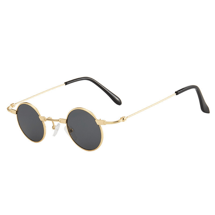 Retro Marine round Frame Sunglasses - MRSLM