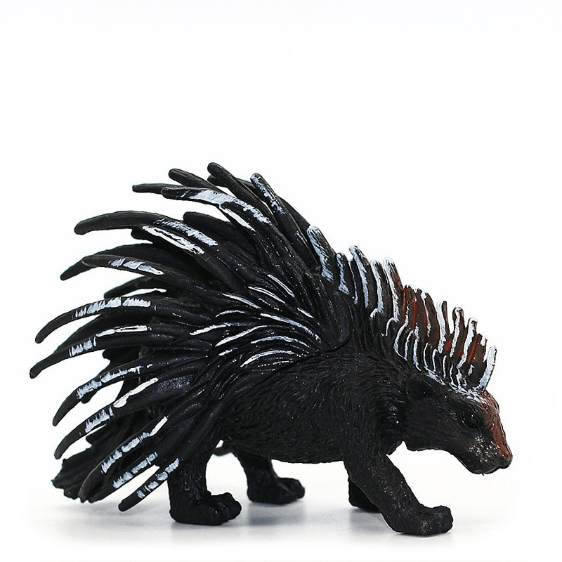 Simulation Model Solid Plastic Porcupine Figurines - MRSLM