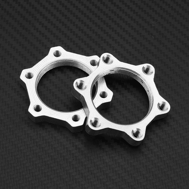 RAMBOMIL 44Mm/48Mm MTB Bike Bicycle Disc Brake Flange Tray Cycling Adapter Screw Thread Lock Nut Switch Disk Disc Tray Refires - MRSLM