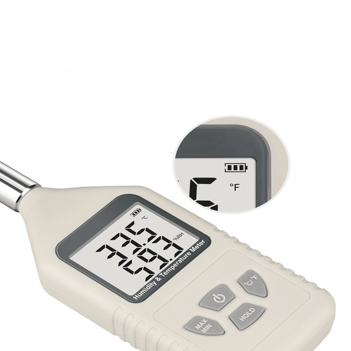 FW-50 Handheld Digital Electronic Temperature and Humidity Meter - MRSLM