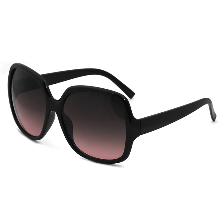 Women Big Full Frame Square Shape Fashion Casual Outdoor UV Protection Sunglasses - MRSLM