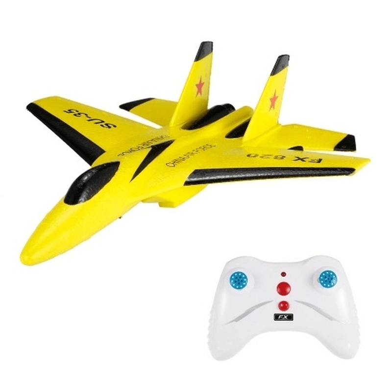 Remote Control Aircraft Fighter SU35 Fixed-Wing Glider Drop Resistant Foam Airplane - MRSLM