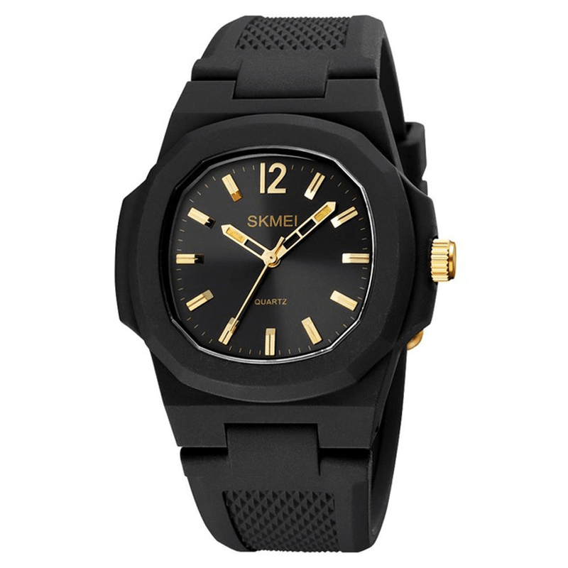 SKMEI 1717 Fashion Men Watch Creative Hexagonal Dial Simple 5ATM Waterproof Quartz Watch - MRSLM