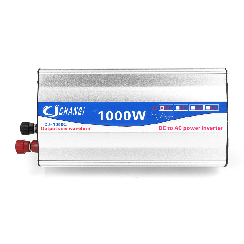 1000W DC 12V to AC 220V Pure Sine Wave Power Inverter Power Converter Transmitter - MRSLM