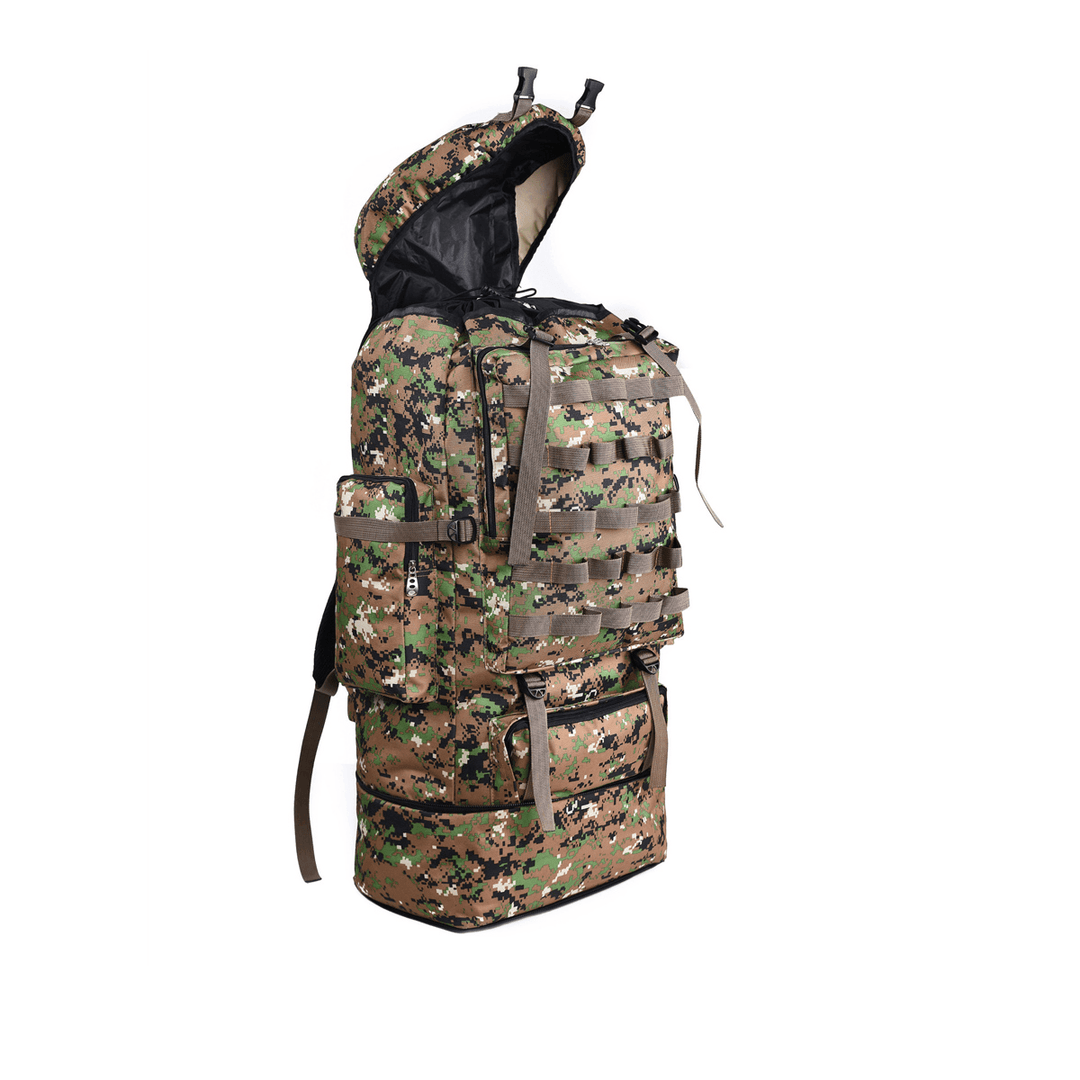 90-100L Military Tactical Backpack Waterproof Molle Climbing Bag Outdoor Trekking Camping - MRSLM