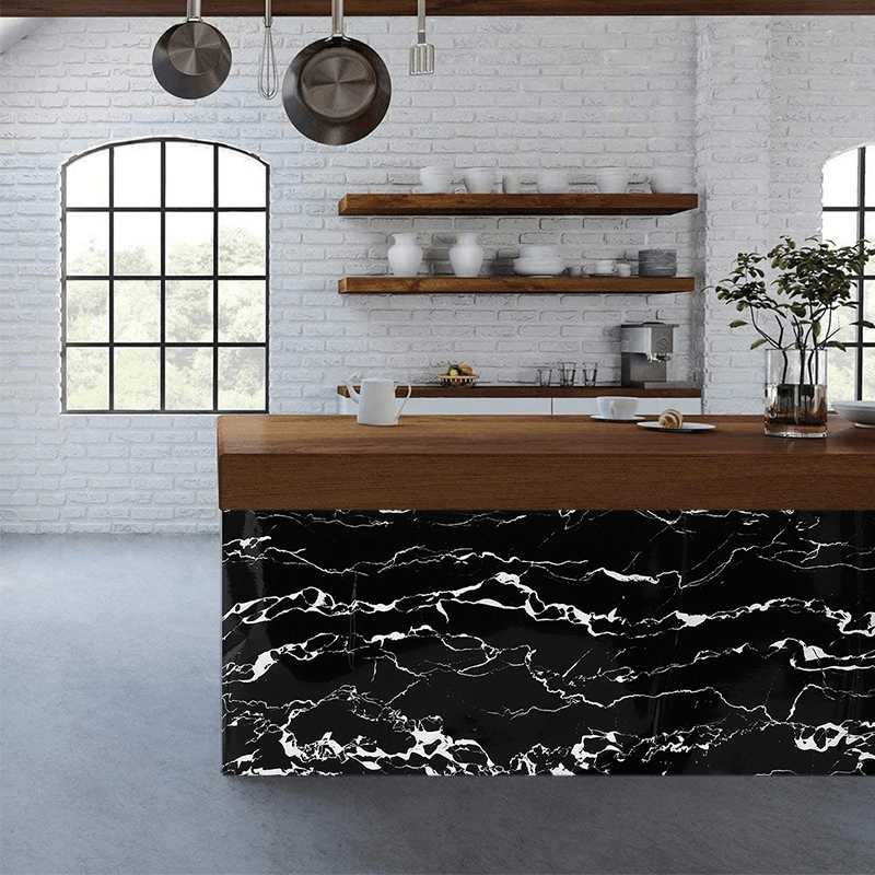 Marble Contact Paper Self Adhesive Peel Sticker Wallpaper PVC Kitchen Countertop - MRSLM