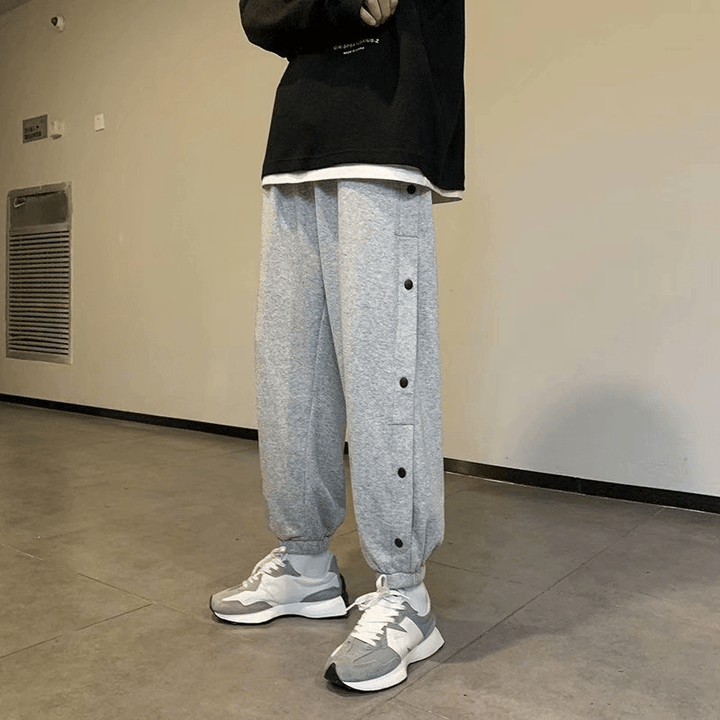 Men Korean Style Trendy Casual Trousers All-Match - MRSLM