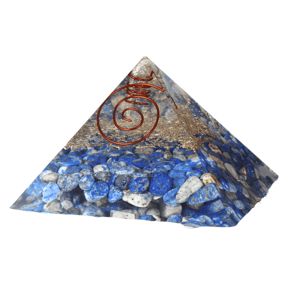 Pyramid Crystals Gemstone Meditation Yoga Energy Healing Stone Home Decoration - MRSLM