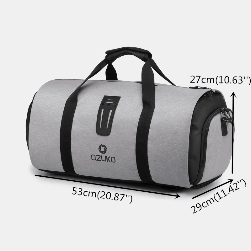 Men'S Large Capacity Multi-Function Travel Bag Sport Bag - MRSLM