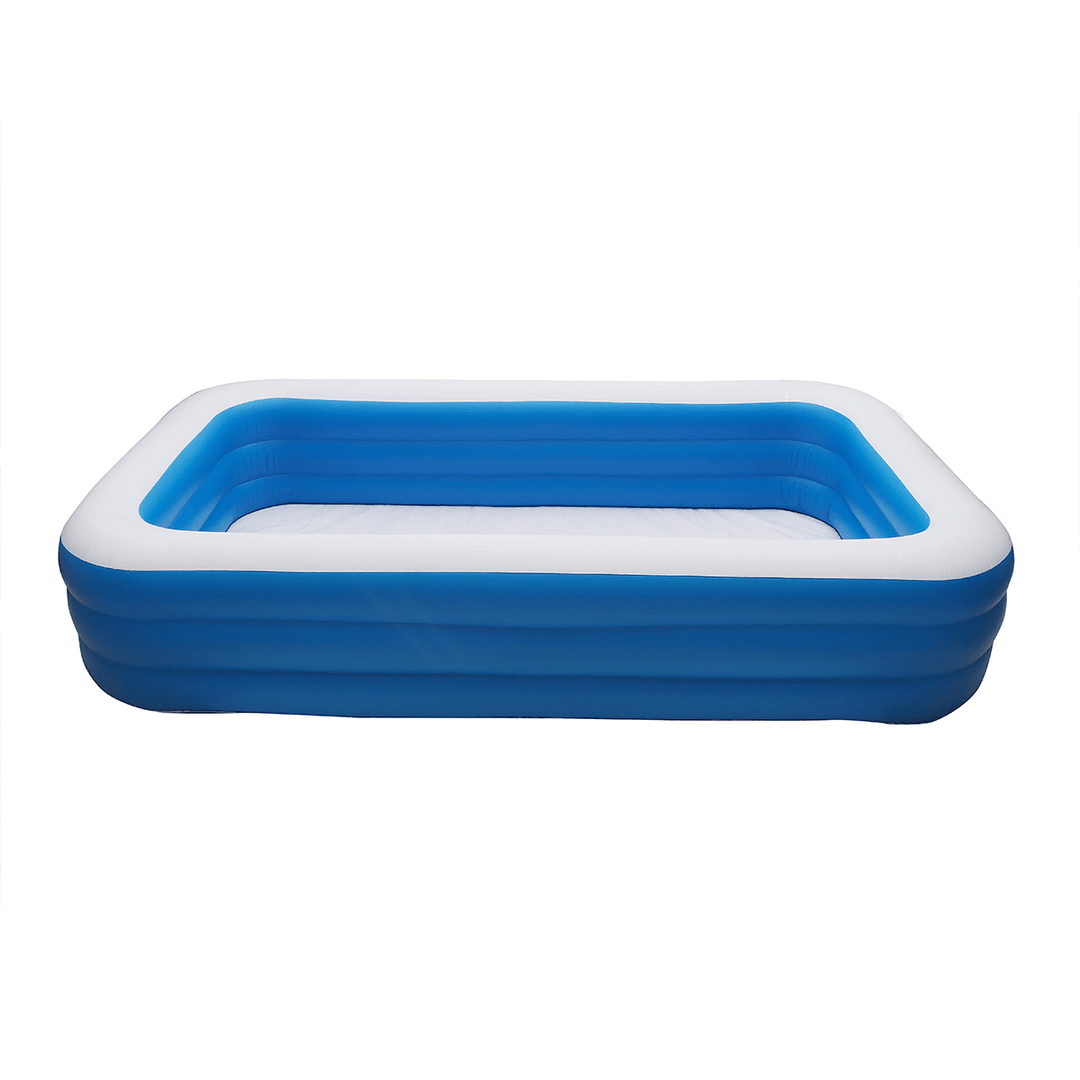 3/4 Layers Inflatable Swimming Pool Home Camping Garden Ground Pool - MRSLM