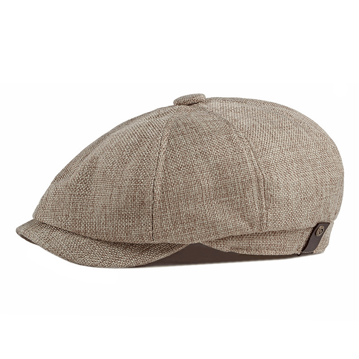 Thin, Breathable, Imitation Linen Cap - MRSLM