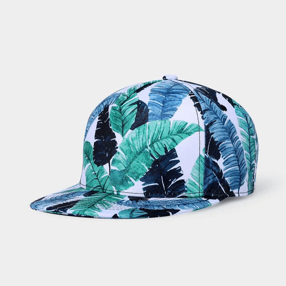 Women'S 3D Printed Leaf Pattern Baseball Cap - MRSLM