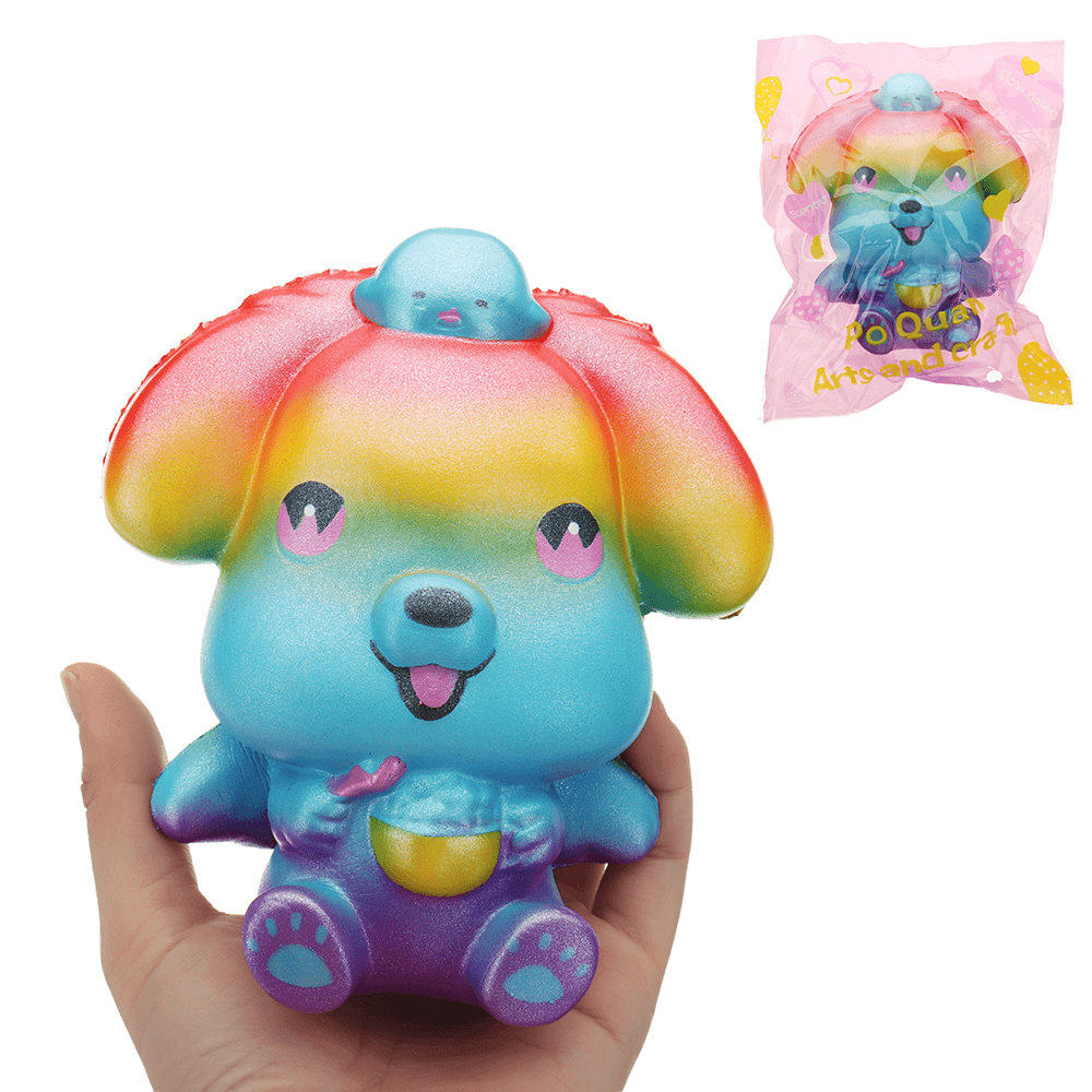 Galaxy Puppy Squishy 14*7.5*8CM Slow Rising with Packaging Collection Gift Soft Toy - MRSLM