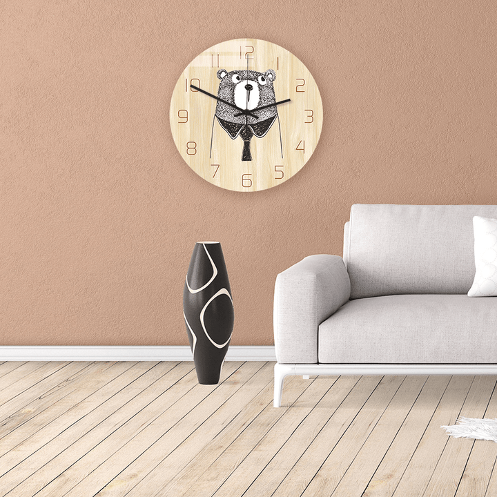 CC050 Creative Wall Clock Mute Wall Clock Quartz Wall Clock for Home Office Decorations - MRSLM