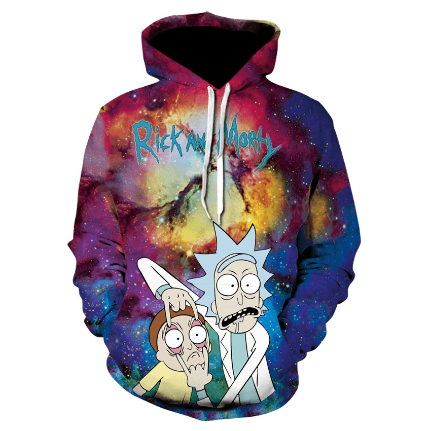 New Digital Print Hoodie European and American Sweater - MRSLM