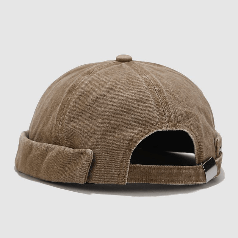 Outdoor Wild Retro Washed Melon Leather Hat - MRSLM