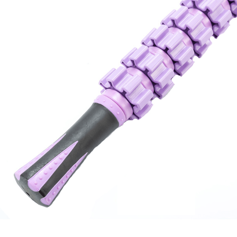 KALOAD 9 Beads Massage Rollers Fitness Sports Yoga Muscle Roller Stick Exercise Tools Eliminate Fat Health Care Bar - MRSLM