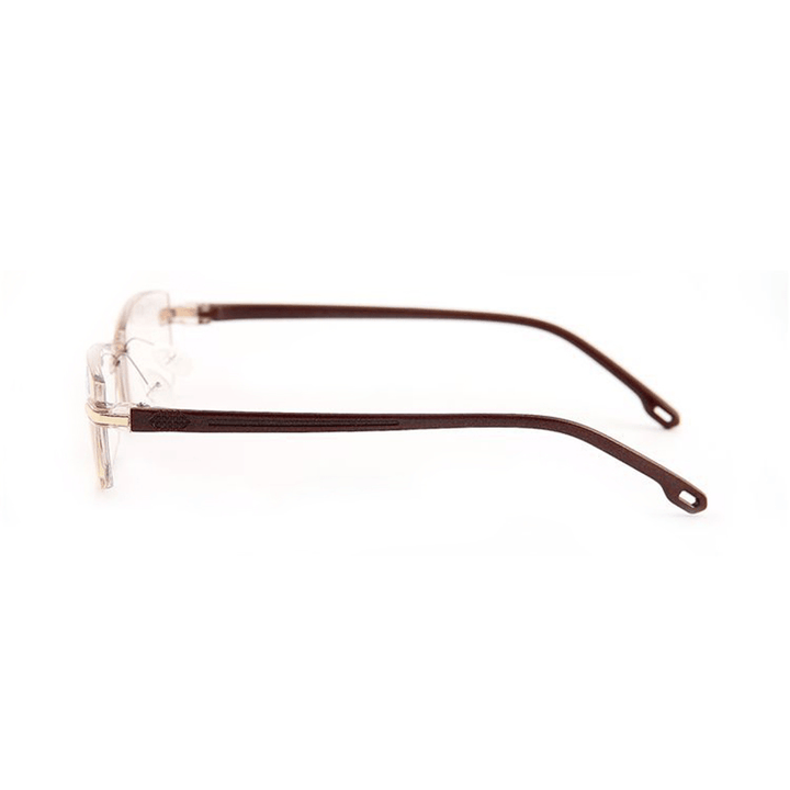 Women round Rimless Reader Reading Glasses - MRSLM