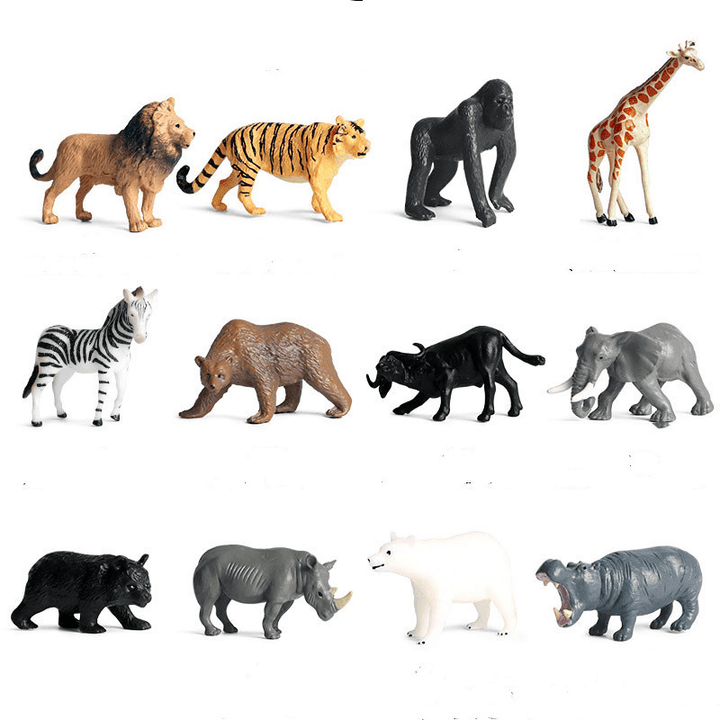 Simulation Wild Animal Model Toy Mini Animal - MRSLM