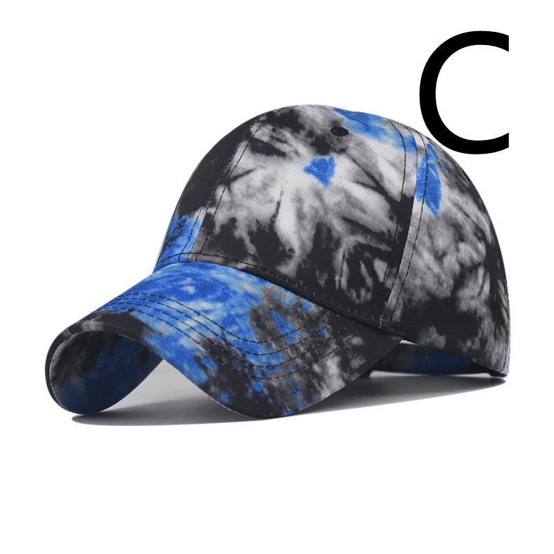 Tie-Dyed Cotton Men'S and Women'S Baseball Caps - MRSLM