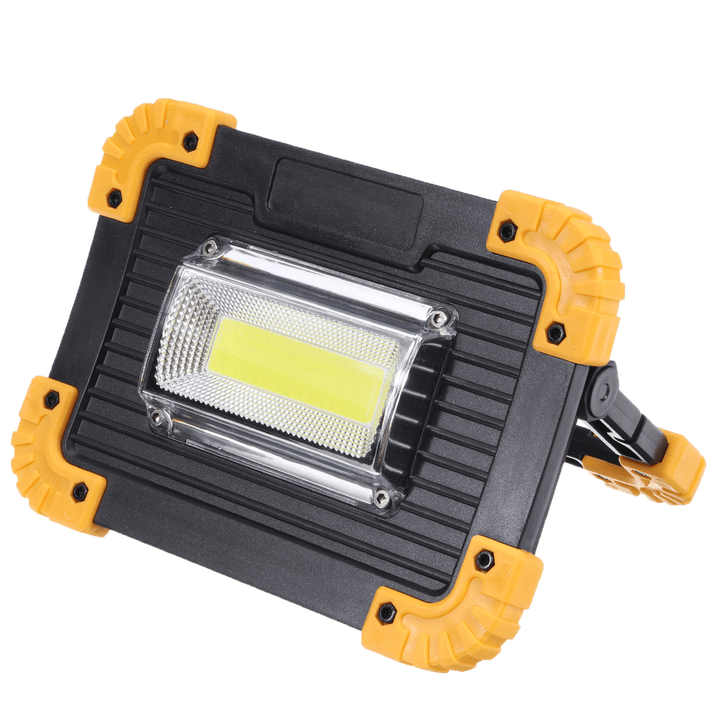 350W COB Flood Light LED Camping Light USB Rechargeable IP42 Waterproof 3 Mode Emergency Work Light - MRSLM