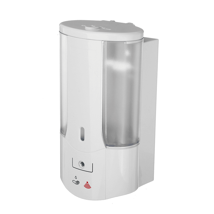 400ML Wall Mounted Automatic Liquid Soap Dispenser Smart Sensor Hand Sanitizer Machine - MRSLM