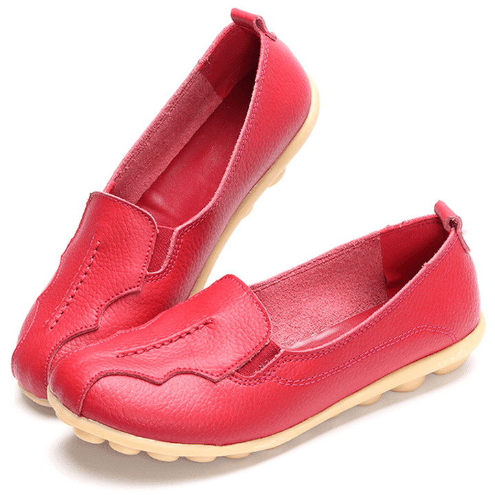 US Size 5-11 round Toe Soft Sole Slip on Flat Loafers - MRSLM