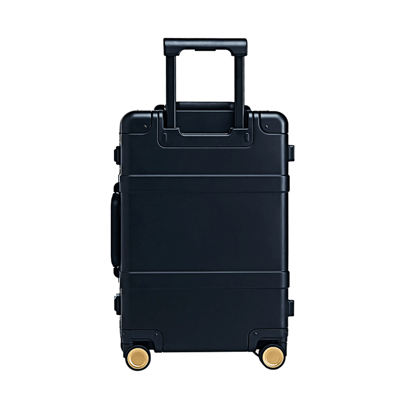 90FUN 20Inch TSA Lock Travel Suitcase Aluminum Alloy PC Spinner Wheel Carry on Luggage From - MRSLM