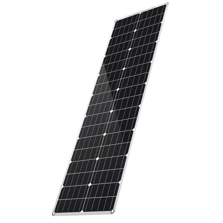 80W PET Flexible Dual USB Solar Panel DC Output Battery Charger Roof Boat Car - MRSLM