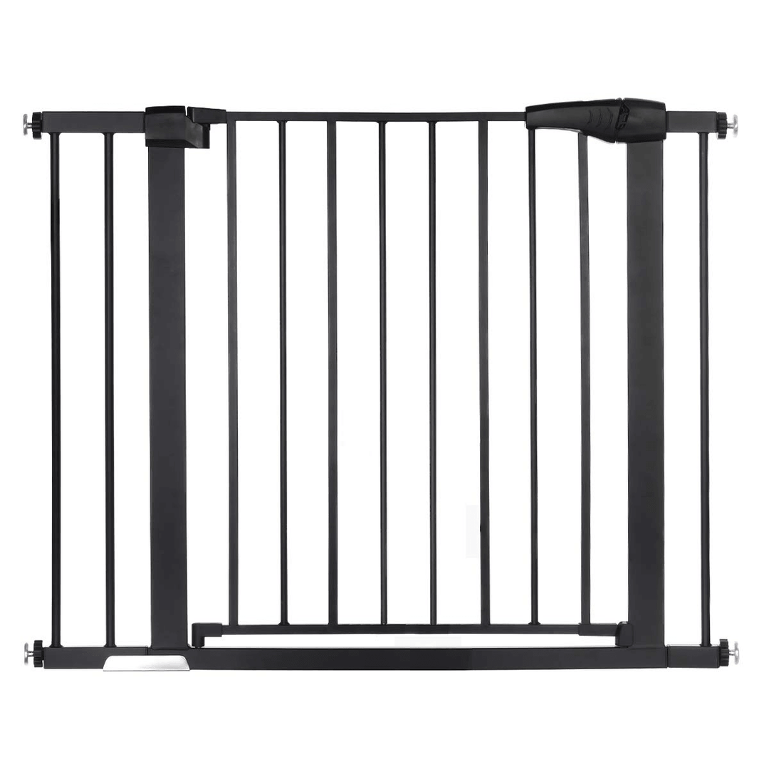 Extra Wide Baby Gate Baby Fences Kids Play Gate Large Pet Gate with Swing Door for Doorway Stairs - MRSLM