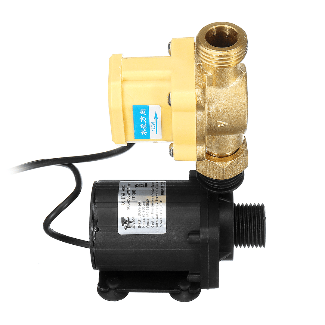 24V DC Water Pump with Water Flow Switch Solar Water Heater Booster Pump for Bathing Machine - MRSLM