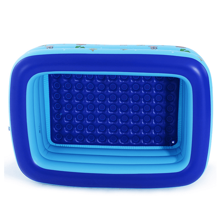 Yingtai 1.3M/1.8M/2.1M Three-Ring Rectangular Children'S Inflatable Swimming Pool for Outdoor - MRSLM