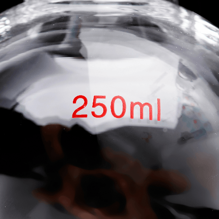 250Ml 24/40 Glass Single Neck round Bottom Flask Boiling Bottle Laboratory Glassware - MRSLM