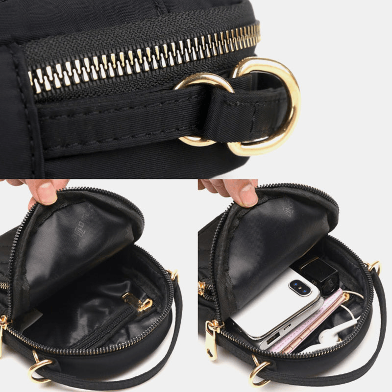 Women Mini Small Phone Bag Crossbody Bag Shoulder Bag for Outdoor - MRSLM