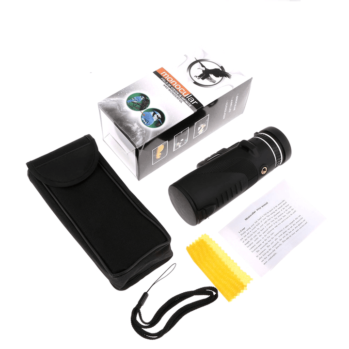 40X60 Monocular Outdoor Camping Telescope HD Zoom Hiking Low Night Vision - MRSLM