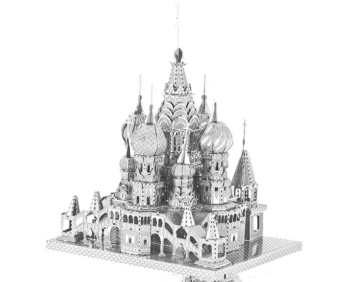 3D Metal Model Diy Jigsaw Puzzle of Basil'S Cathedral - MRSLM