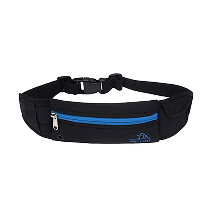 PELLIOT Running Waist Bag Large Capacity Outdoor Sports Fitness Cycling Waist Pack - MRSLM