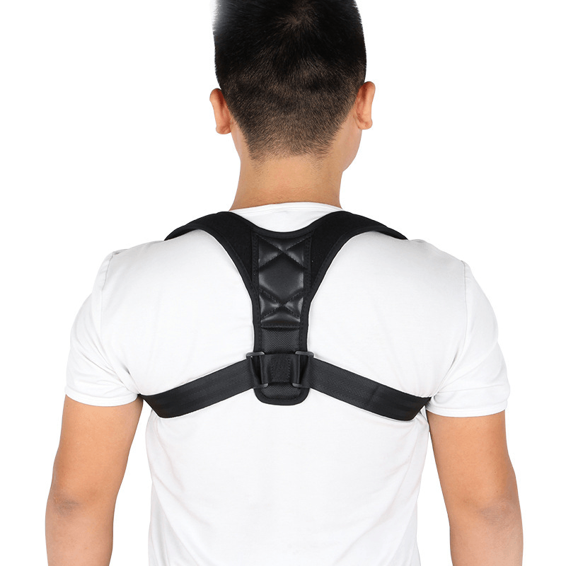 Adjustable Back Posture Corrector Spine Corrector Women Men Shoulder Support Therapy Wrap Back Humpback Correction - MRSLM