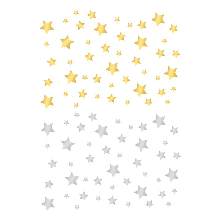 Removable Vinyl Stars Wall Sticker Window Sticker Home Nursery Room Kids Shop Art Decor - MRSLM