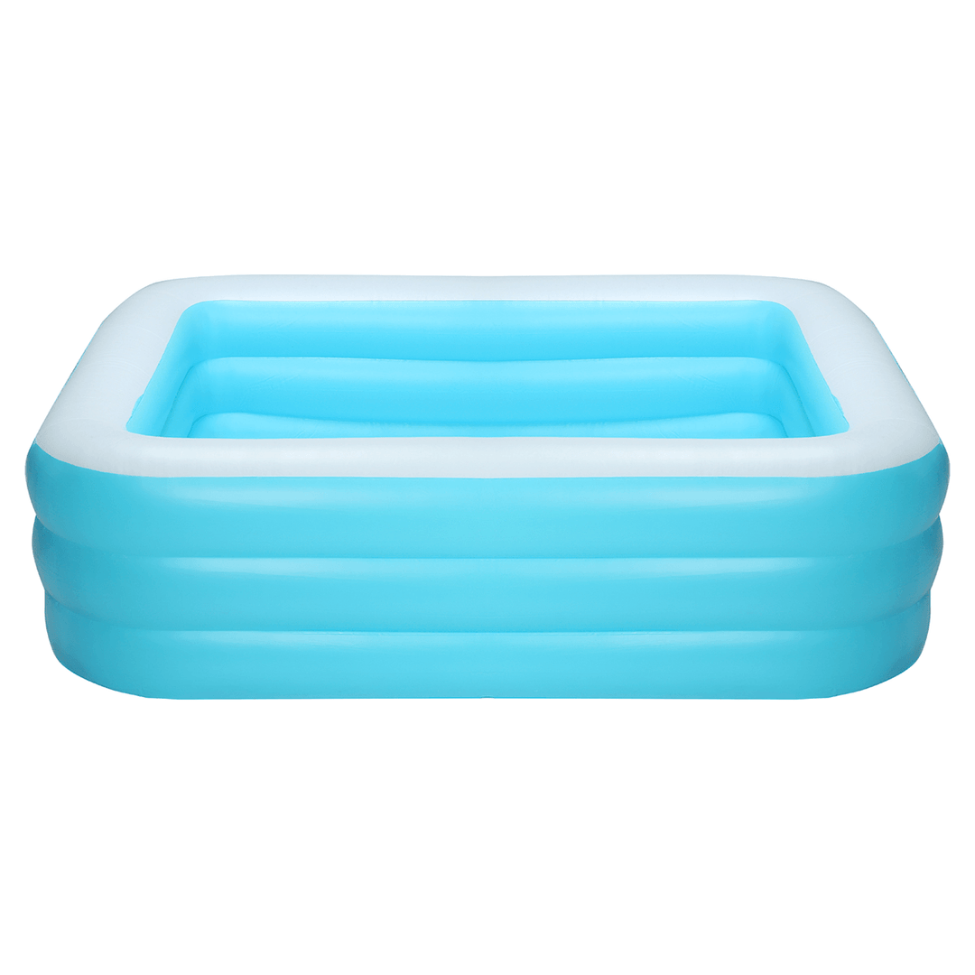 Three Layer Family Swimming Pool Summer Inflatable Pools Outdoor Garden - MRSLM