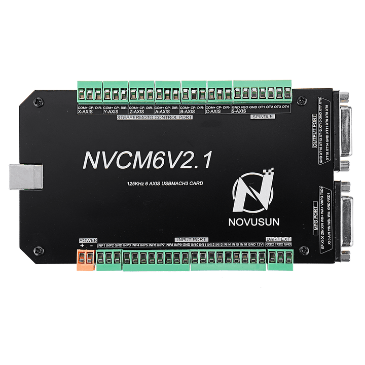 Machifit NVCM 3/4/5/6 Axis CNC Controller MACH3 USB Interface Board Card for Stepper Motor CNC Engraving - MRSLM