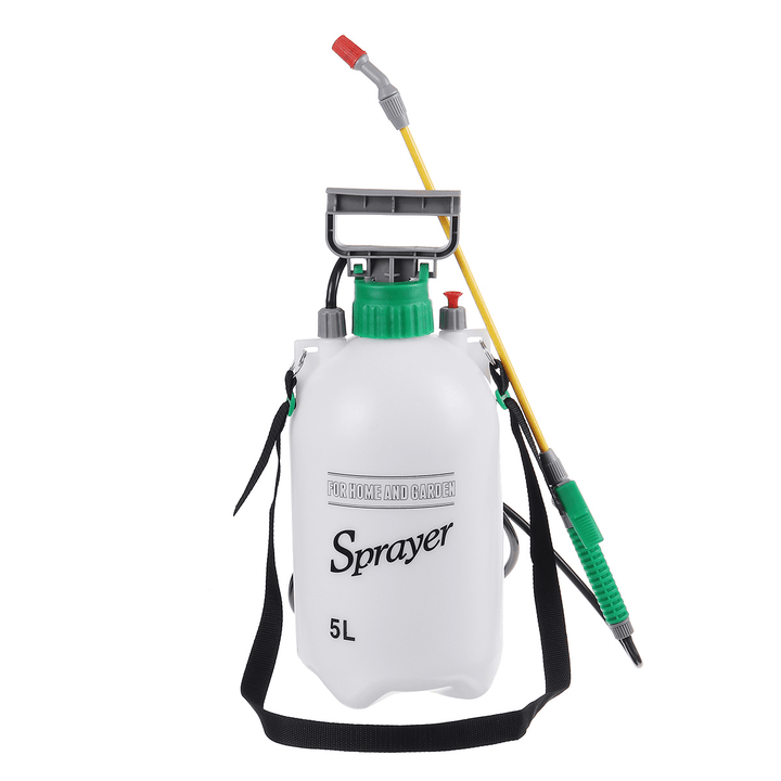 5L Liter Pressure Sprayer Canapasic Spray Weed Killer Garden Chemical Pump Jet - MRSLM