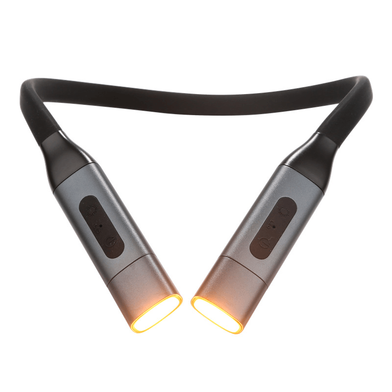 YJD-5326 USB 8LED Reading Light Adjustable Brightness Neck Book Light Night Camping Repairing Hands Free Light - MRSLM