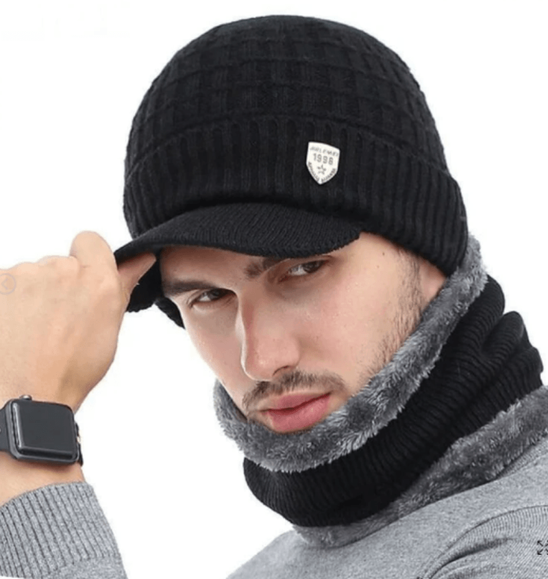 Knitted Hat Pleated Cap to Keep Warm - MRSLM