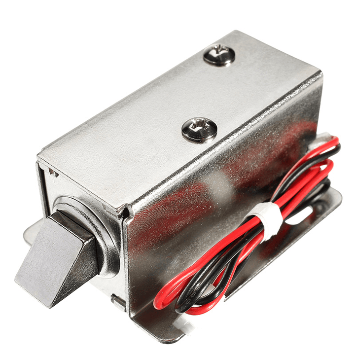 12V DC 1.1A Electric Lock Assembly Solenoid Cabinet Drawer Door Lock - MRSLM