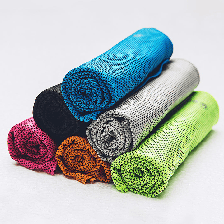 Giavnvay Cool Feeling Towel Strong Water Absorption Quick-Qrying Outdoor Running Sports Towels - MRSLM