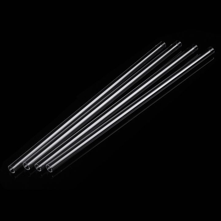 4Pcs Thick Wall Borosilicate Glass Blowing Tube 300Mm X 10Mm X 1Mm - MRSLM